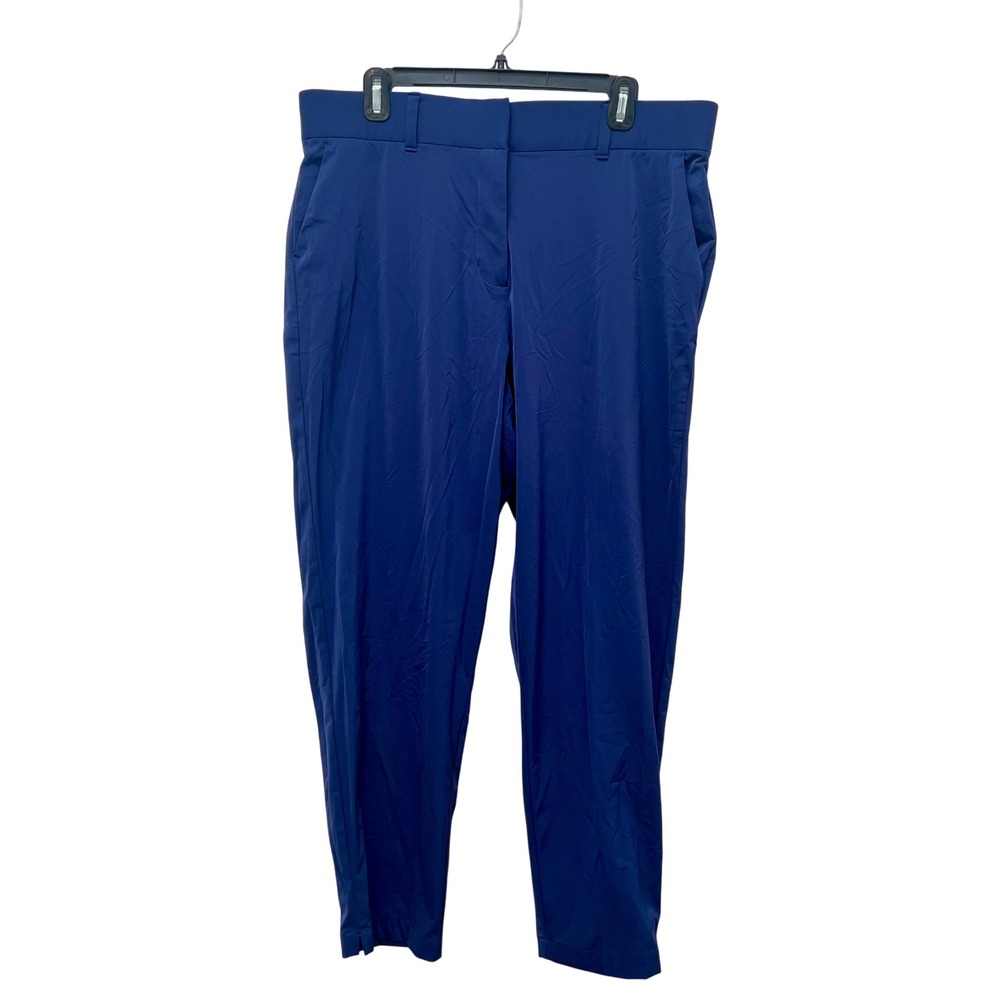 Nike Dri-FIT Standard Fit Golf Pants Navy Blue Women XL CU9890-410 Gorpcore